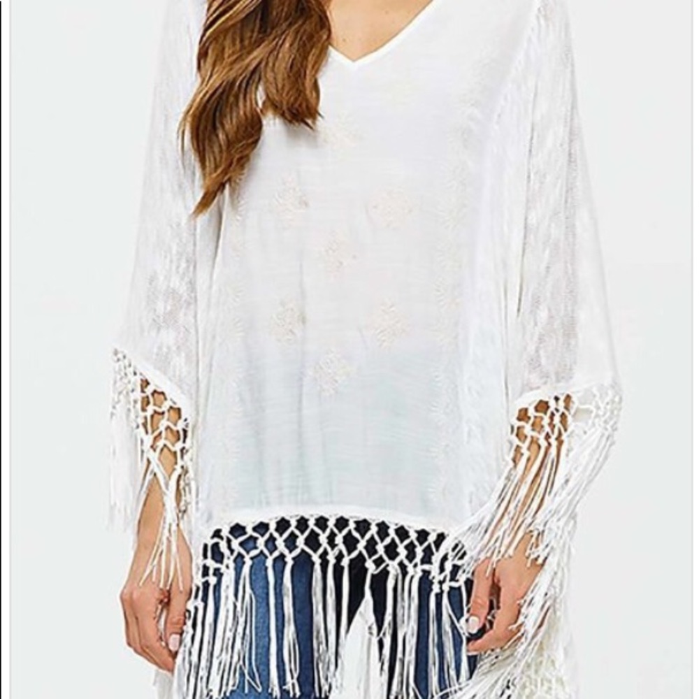 Boho poncho - Picture 3 of 4